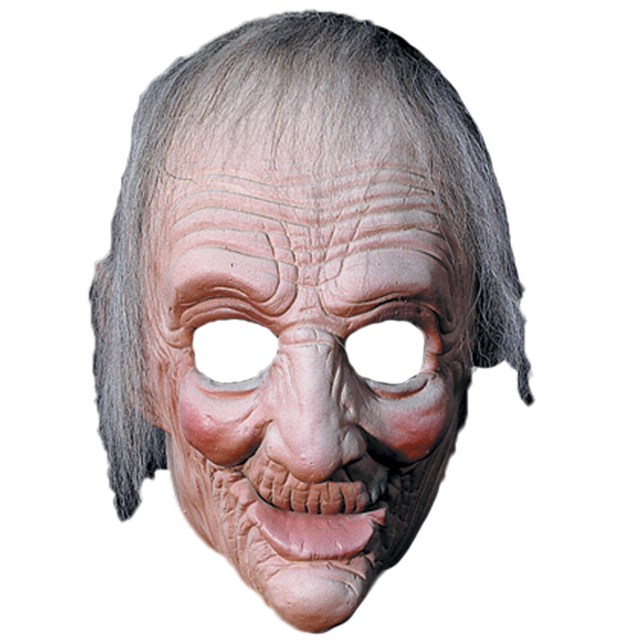 The Costume Center Ivory and White Ma Adult Halloween Mask Costume Accessory - One Size